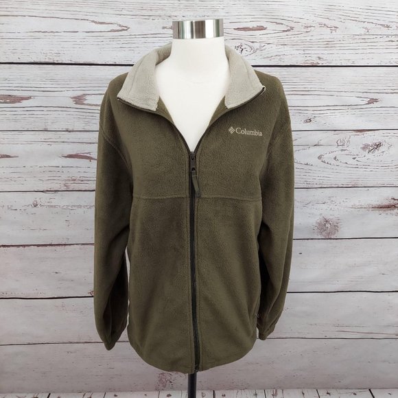 Columbia Other - Columbia Men’s Full Zip Fleece Jacket Green M